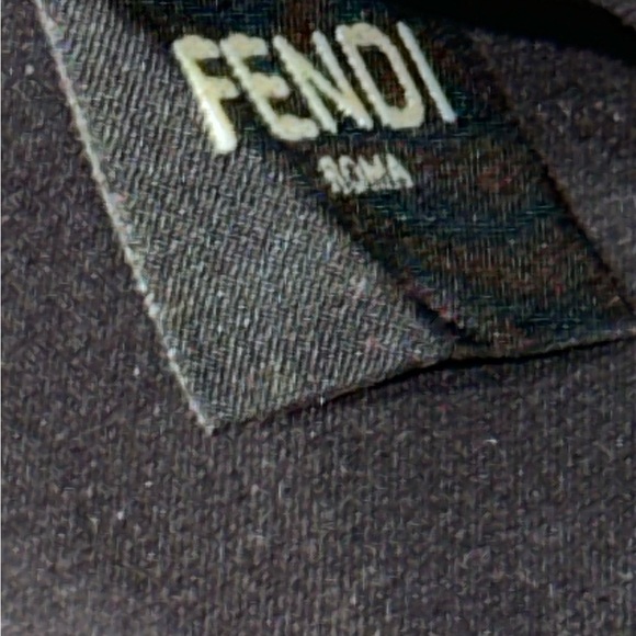 Fendi FF Cube Bi-Fold Zip Wallet – Blue Leather - Picture 16 of 16